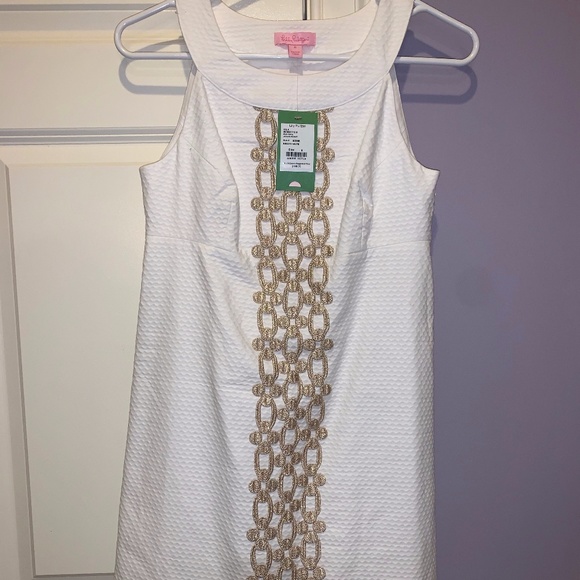Lilly Pulitzer Dresses & Skirts - Lilly Pulitzer Resort White Jacqueline Shift Dress